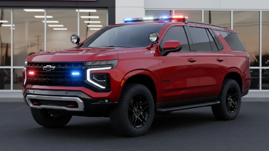 Chevy Tahoe upfitted