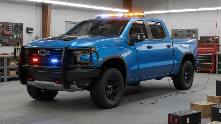 Chevy Silverado upfitted